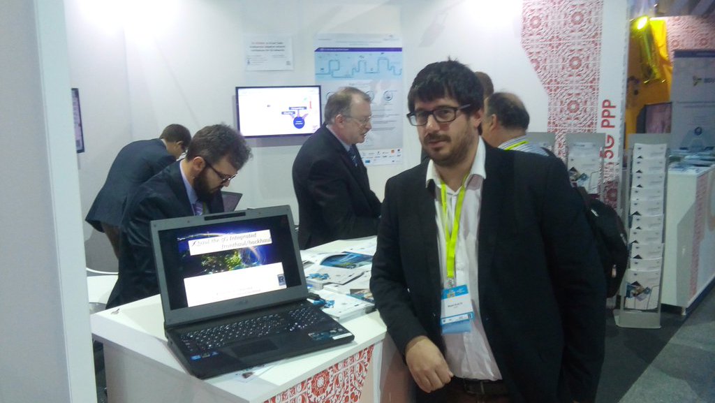 xhaul @5gppp booth @ict2015